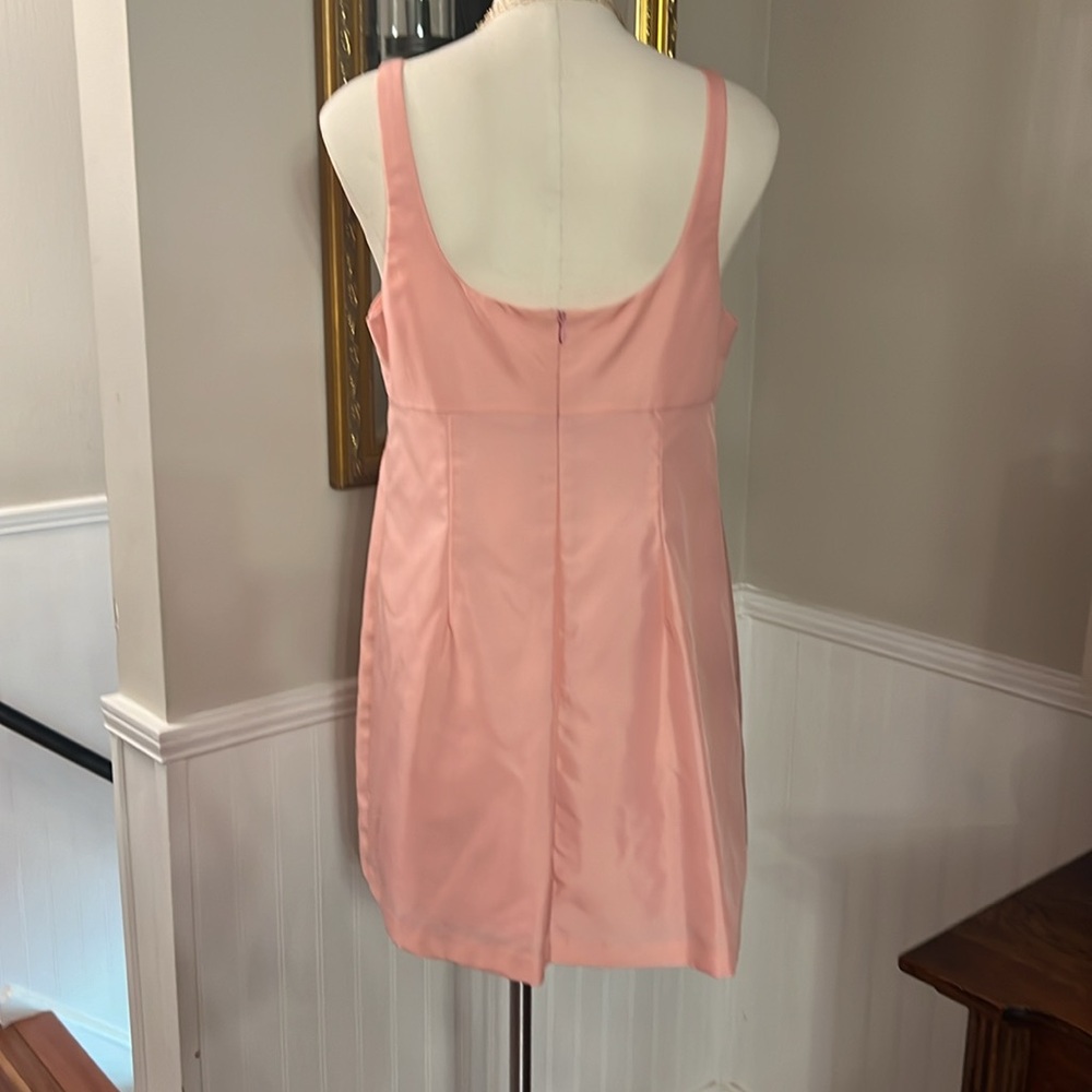 Amanda Uprichard pink Grady dress. Size large.NWT - Picture 5 of 7